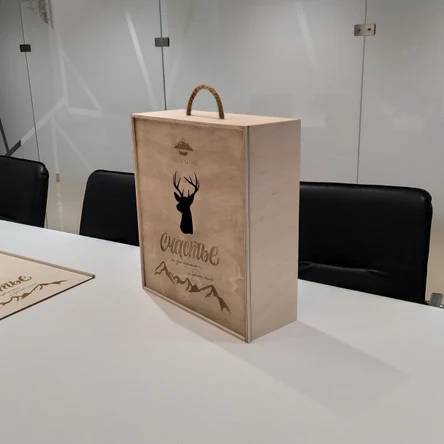 Коробка пенал с перегородками 41х34х17см