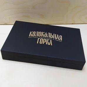 Коробка шкатулка с ячейками 27х18х4см